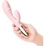 Нежно-розовый вибромассажер-кролик Blend - 20,2 см.  Цена 30 425 руб. - Нежно-розовый вибромассажер-кролик Blend - 20,2 см.