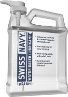 Канистра лубриканта Swiss Navy Water Based Lube на водной основе - 3,8 л.