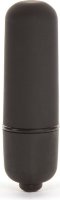 Черная вибропуля X-Basic Bullet Mini One Speed - 5,9 см.