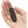 Черная вибропуля X-Basic Bullet Mini One Speed - 5,9 см.