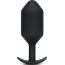 Черная пробка для ношения Snug Plug 7 - 18 см. - Черная пробка для ношения Snug Plug 7 - 18 см.