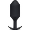 Черная пробка для ношения Snug Plug 7 - 18 см.