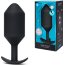 Черная пробка для ношения Snug Plug 7 - 18 см. - Черная пробка для ношения Snug Plug 7 - 18 см.