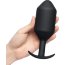 Черная пробка для ношения Snug Plug 7 - 18 см. - Черная пробка для ношения Snug Plug 7 - 18 см.