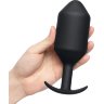 Черная пробка для ношения Snug Plug 7 - 18 см.