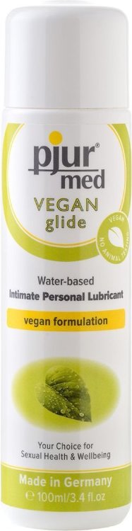Натуральный лубрикант pjur MED Vegan Gilde - 100 мл.