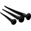 Набор из 3 черных больших гибких анальных стимуляторов Slim Tapered Anal Hose Trainer Set - Набор из 3 черных больших гибких анальных стимуляторов Slim Tapered Anal Hose Trainer Set
