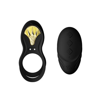 Черное эрекционное виброкольцо Bayek с пультом ДУ  Цена 17 366 руб. Длина: 8.8 см. Если ты мечтаешь о том, чтобы каждый момент близости стал незабываемым приключением, то Zalo Bayek из серии Legend создан специально для вас с партнёром. Вдохновлённый древнеегипетскими богами, Bayek сочетает в себе эргономичный дизайн, мощные вибрации и универсальность, превращая обычный секс в эпическое действие. Bayek — это вибрирующее кольцо для пар, которое усиливает ощущения как для тебя, так и для партнёра. Его мягкий силиконовый корпус комфортно размещается между телами, усиливая проникновение и стимулируя клитор и G-зону одновременно. Встроенный мотор в удлинённой части кольца обеспечивает глубокий внутренний массаж, а двойное кольцо фиксируется вокруг основания пениса и мошонки, усиливая эрекцию и продлевая удовольствие. Но это ещё не всё: Bayek можно использовать на пальцах, превращая его в инструмент для ручной стимуляции. А золотой щит-украшение на корпусе добавляет стиля и роскоши, делая его не просто игрушкой, а произведением искусства. Универсальный дизайн — Bayek подходит для любых размеров и комфортно размещается между телами, усиливая проникновение и стимулируя обе эрогенные зоны одновременно. 8 режимов вибрации — выберите интенсивность, которая подходит именно вам: от нежных пульсаций до мощных колебаний, способных довести до невероятного оргазма. Двойная стимуляция — Bayek стимулирует клитор и G-зону одновременно, а также усиливает эрекцию благодаря двойному кольцу, которое фиксируется вокруг пениса и мошонки. Управление на расстоянии — в комплекте идёт мягкий силиконовый пульт, который работает на расстоянии до 8 метров. А если ваш партнёр далеко, подключите Bayek к приложению ZALO Remote Pro и отдайте контроль в любую точку мира через Bluetooth и Wi-Fi. Защита от брызг (IPX4) — Bayek можно смело использовать в ванне или под душем. USB-зарядка — 2 часа зарядки обеспечивают 1 час непрерывного наслаждения. Премиальный силикон — Dow Corning food-grade silicone с Softek™ покрытием гарантирует безопасность, мягкость и лёгкость в уходе. Диаметр колец - 3,2 и 3,4 см. Страна: Китай. Материал: силикон. Батарейки: встроенный аккумулятор.