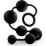 Черная анальная цепочка Black Anal Beads - 40,6 см.  Цена 2 981 руб. - Черная анальная цепочка Black Anal Beads - 40,6 см.