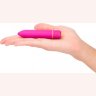 Розовая вибропуля Pink Vibe Power Bullet - 9 см.