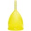 Желтая менструальная чаша размера L  Цена 1 937 руб. - Желтая менструальная чаша размера L