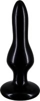 Черная анальная пробка MAGNUM 13 - 14 см.