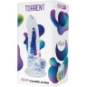 Прозрачный фаллоимитатор на присоске Torrent Jelly Dildo - 20,6 см.