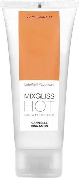 Согревающий лубрикант Mixgliss Hot Cinnamon с ароматом корицы - 70 мл.