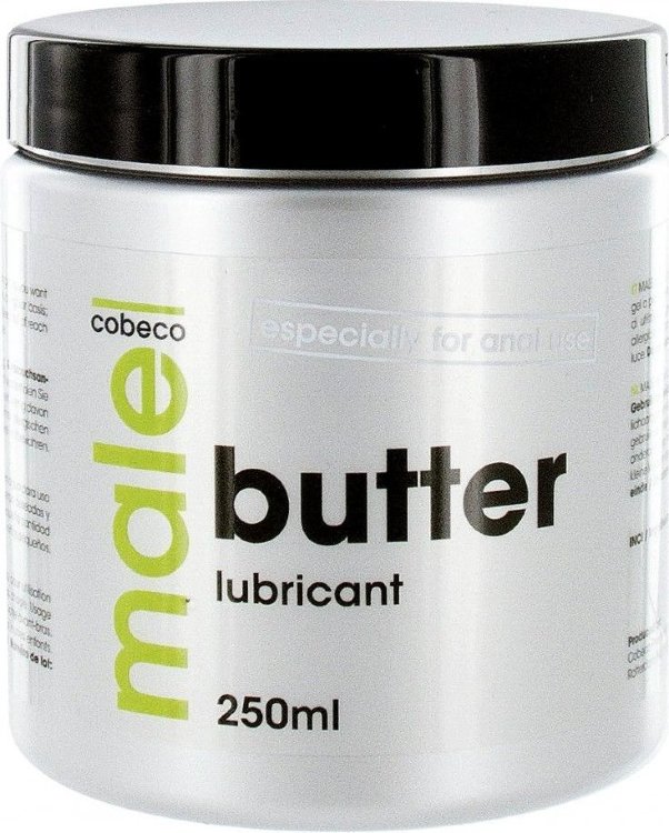 Анальный лубрикант MALE Cobeco Butter Lubricant - 250 мл.