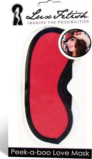 Красная маска на глаза Peek-a-Boo