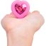 Розовый анальный плаг с кристаллом-сердцем Vibrating Heart Shape Jewel Plug S-M - Розовый анальный плаг с кристаллом-сердцем Vibrating Heart Shape Jewel Plug S-M