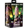 Фантазийный фаллоимитатор Dragon Spawn Dragon Ovipositor Silicone Dildo with Eggs - 18,5 см.