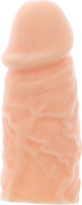 Телесная реалистичная насадка на пенис SUPER STRETCH EXTENDER 4INCH - 10 см. Длина: 1 см. Диаметр: 3.5 см. Реалистичная насадка на пенис SUPER STRETCH EXTENDER 4INCH. Страна: Китай. Материал: силикон.