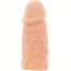 Телесная реалистичная насадка на пенис SUPER STRETCH EXTENDER 4INCH - 10 см. - Телесная реалистичная насадка на пенис SUPER STRETCH EXTENDER 4INCH - 10 см.