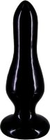 Черная анальная пробка MAGNUM 14 - 15,5 см.