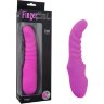 Фиолетовый вибратор Rechargeable G Curve - 20 см.