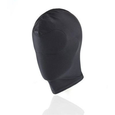 Черный текстильный шлем без прорезей для глаз  Цена 920 руб. Текстильный шлем без прорезей для глаз. Страна: Китай. Материал: текстиль.