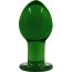 Зеленая стеклянная анальная пробка Crystal Medium - 7,5 см.  Цена 3 665 руб. - Зеленая стеклянная анальная пробка Crystal Medium - 7,5 см.