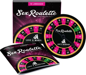 Настольная игра-рулетка Sex Roulette Love Marriage