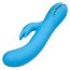 Голубой вибромассажер Insatiable G Inflatable G-Bunny с функцией расширения - 21 см.  Цена 13 514 руб. - Голубой вибромассажер Insatiable G Inflatable G-Bunny с функцией расширения - 21 см.