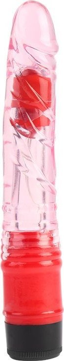 Розовый вибратор-реалистик 8.8 Inch Realistic Vibe - 22,3 см.