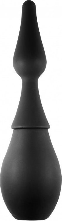 Чёрный анальный душ Kinky Douche