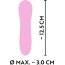 Розовый мини-вибратор Cuties 2.0 - 12,5 см.  Цена 5 508 руб. - Розовый мини-вибратор Cuties 2.0 - 12,5 см.