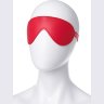 Красная маска Anonymo из искусственной кожи
