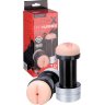 Мастурбатор 2-в-1 REALSTUFF 2 IN 1 HUMMER ANUS VAGINA: вагина и анус