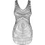 Оригинальное сетчатое платье с разрезами по бокам  Цена 4 899 руб. - Оригинальное сетчатое платье с разрезами по бокам