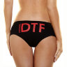 Женские трусики Hustler с аббревиатурой DTF