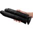 Черный сдвоенный фаллоимитатор Double Stuffer 10’’ Double Pecker Dildo - 27 см. - Черный сдвоенный фаллоимитатор Double Stuffer 10’’ Double Pecker Dildo - 27 см.