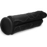 Черный сдвоенный фаллоимитатор Double Stuffer 10’’ Double Pecker Dildo - 27 см.