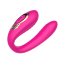 Розовый U-образный вибратор с вращающейся вагинальной частью  Цена 3 440 руб. - Розовый U-образный вибратор с вращающейся вагинальной частью