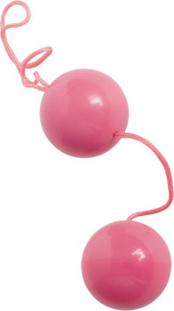 Розовые вагинальные шарики BI-BALLS