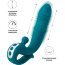 Зеленый вибратор с функцией Up Down и стимулирующим кольцом Mija - 19 см.  Цена 13 344 руб. - Зеленый вибратор с функцией Up Down и стимулирующим кольцом Mija - 19 см.