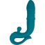 Зеленый вибратор с функцией Up Down и стимулирующим кольцом Mija - 19 см.  Цена 13 344 руб. - Зеленый вибратор с функцией Up Down и стимулирующим кольцом Mija - 19 см.