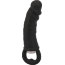 Чёрная вибровтулка-фаллос Erotic Loop Tuggers Hard Core - 11,4 см.  Цена 5 699 руб. - Чёрная вибровтулка-фаллос Erotic Loop Tuggers Hard Core - 11,4 см.