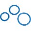 Набор из 3 синих эрекционных колец MENZSTUFF COMPLETE SET OF COCKRINGS  Цена 979 руб. - Набор из 3 синих эрекционных колец MENZSTUFF COMPLETE SET OF COCKRINGS