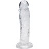 Прозрачный фаллоимитатор на присоске Empire Jelly Dildo - 19,3 см.