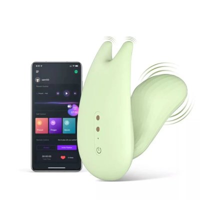 Зеленый вибратор Magic Motion Umi - 9,5 см. Длина: 9.5 см. Еще умнее, еще крепче! Umi от Magic Motion - настоящий атлет интеллектуал! Его мощная начинка и усиленный мотор из износостойкого вольфрама будет дарить глубокие и мощные вибрации, а “умное” управление со смартфона позволит тонко регулировать различные режимы вибрации и задавать ритм своей игры. Кроме того UMI можно использовать как интимный будильник. Умный вибратор со сверхмощной вибрацией. Синхронная, чередующаяся или независимая стимуляция клитора и точки G по выбору. 10 встроенных режимов + неограниченное количество режимов управляемых через мобильное приложение. Длина вагинального отростка - 6,5 см., диаметр - 2,8 см. Страна: Китай. Материал: силикон. Батарейки: встроенный аккумулятор.