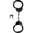 Черные стальные наручники  Цена 1 817 руб. - Черные стальные наручники