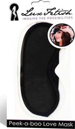 Черная маска на глаза Peek-a-Boo