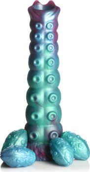 Фантазийный фаллоимитатор Galactic Breeder Ovipositor Silicone Dildo - 22 см.